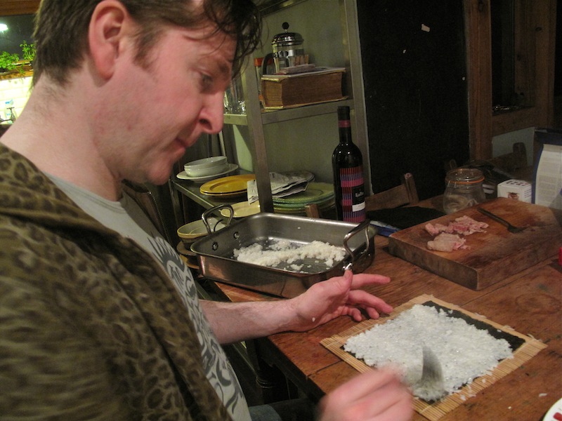 How to Make sushi with Derryck Strachan